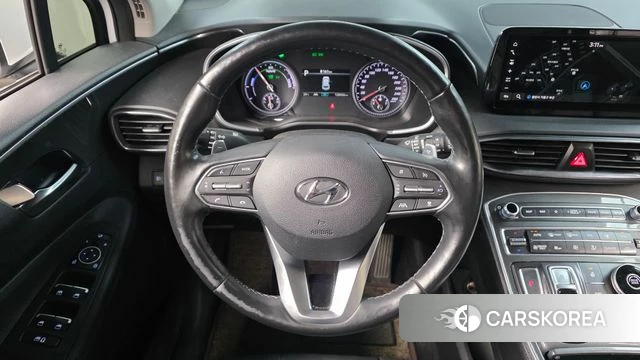 Hyundai The New Santa Fe 2022 Белый из Кореи, фото 4