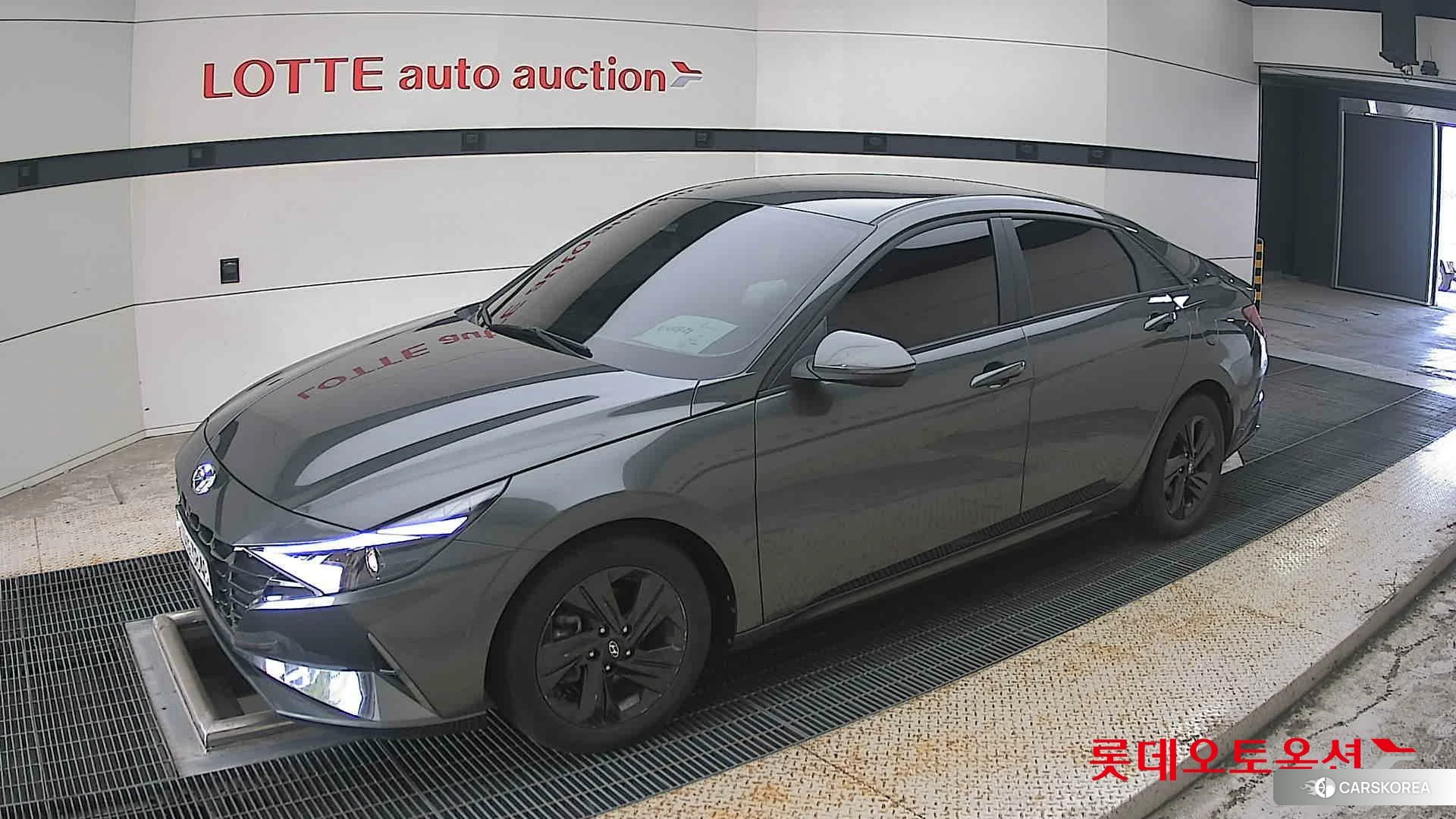 Hyundai Avante Hybrid 2021 Amazon Gray из Кореи, фото 4