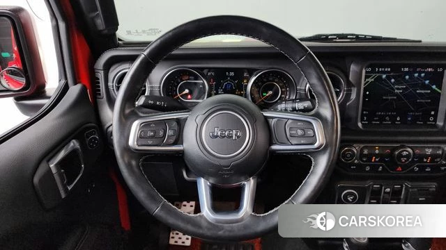 Jeep Wrangler (JL) 2021 Красный из Кореи, фото 4