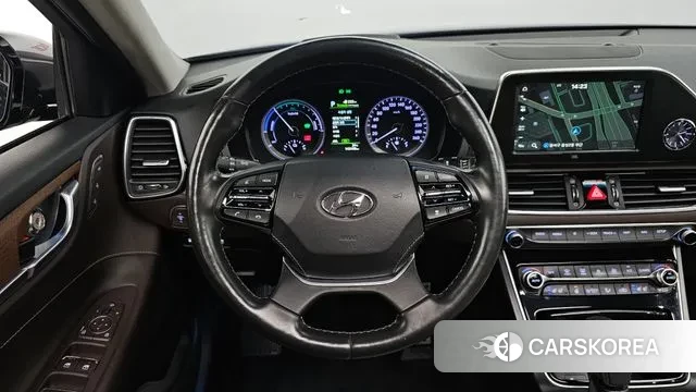 Hyundai Grandeur IG Hybrid 2019 Серый из Кореи, фото 4