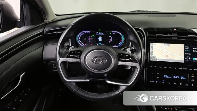 Hyundai Tucson Hybrid (NX4) 2022 Черный из Кореи, фото 4