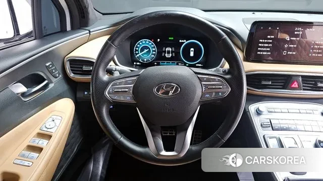 Hyundai The New Santa Fe 2021 Белый из Кореи, фото 4