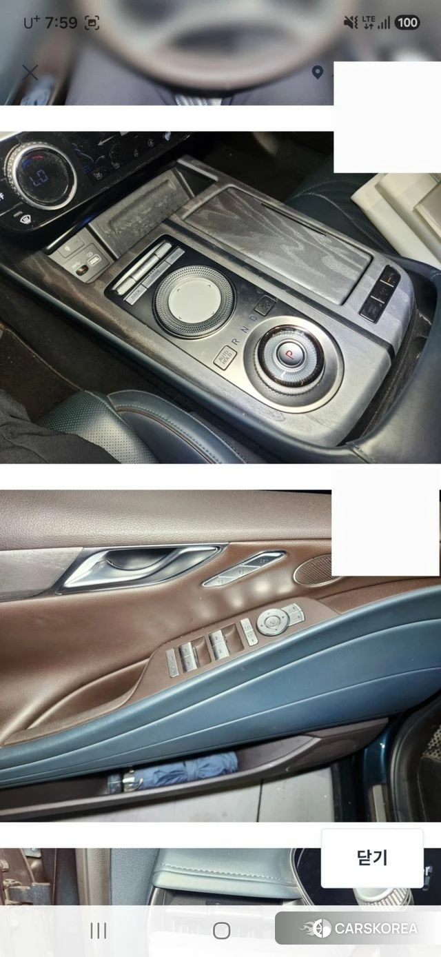 Genesis G80 (RG3) 2021 Темно-зеленый из Кореи, фото 4