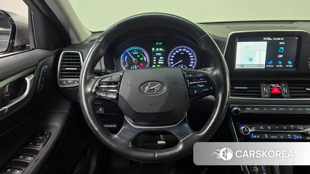 Hyundai Grandeur IG Hybrid 2018 Серый из Кореи, фото 4