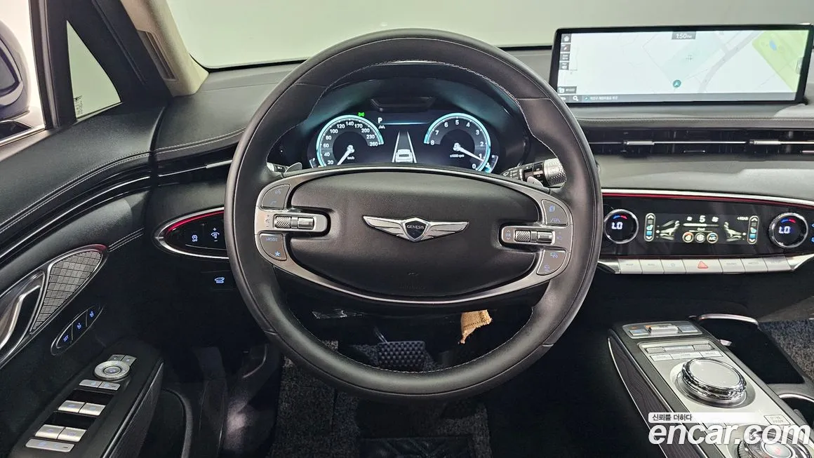 Genesis GV70 2021 Синий из Кореи, фото 4