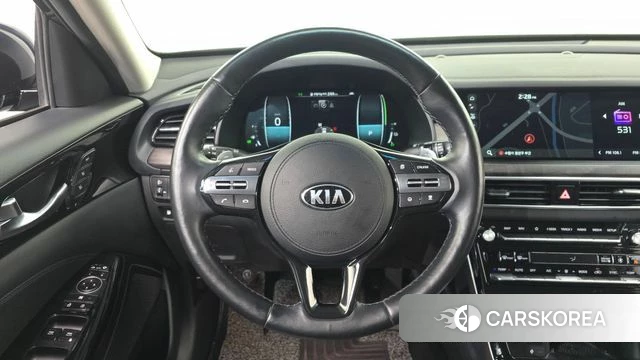 Kia K7 Premier Hybrid 2019 Синий из Кореи, фото 4