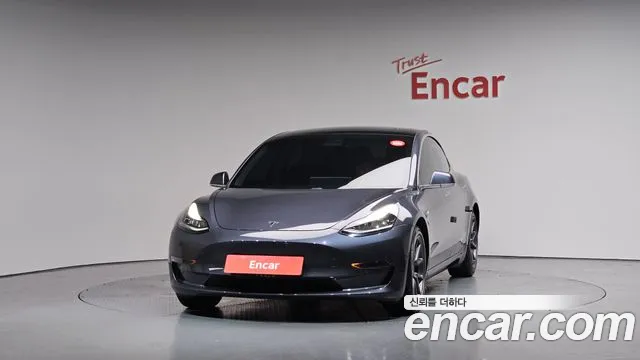 Tesla Model 3 2020 Черный из Кореи, фото 4