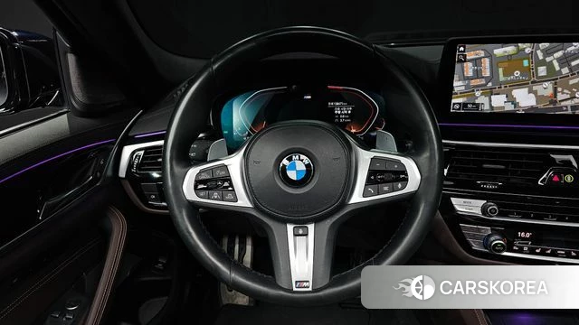 BMW 5 Series (G30) 2021 Черный из Кореи, фото 4