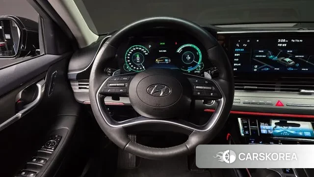 Hyundai The New Grandeur IG Hybrid 2020 Черный из Кореи, фото 4