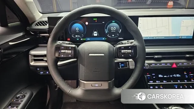 Hyundai Grandeur Hybrid (GN7) 2023 Черный из Кореи, фото 4