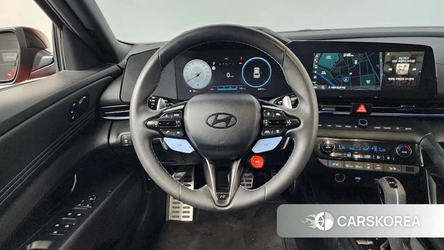 Hyundai The New Avante (CN7) 2024 Красный из Кореи, фото 4