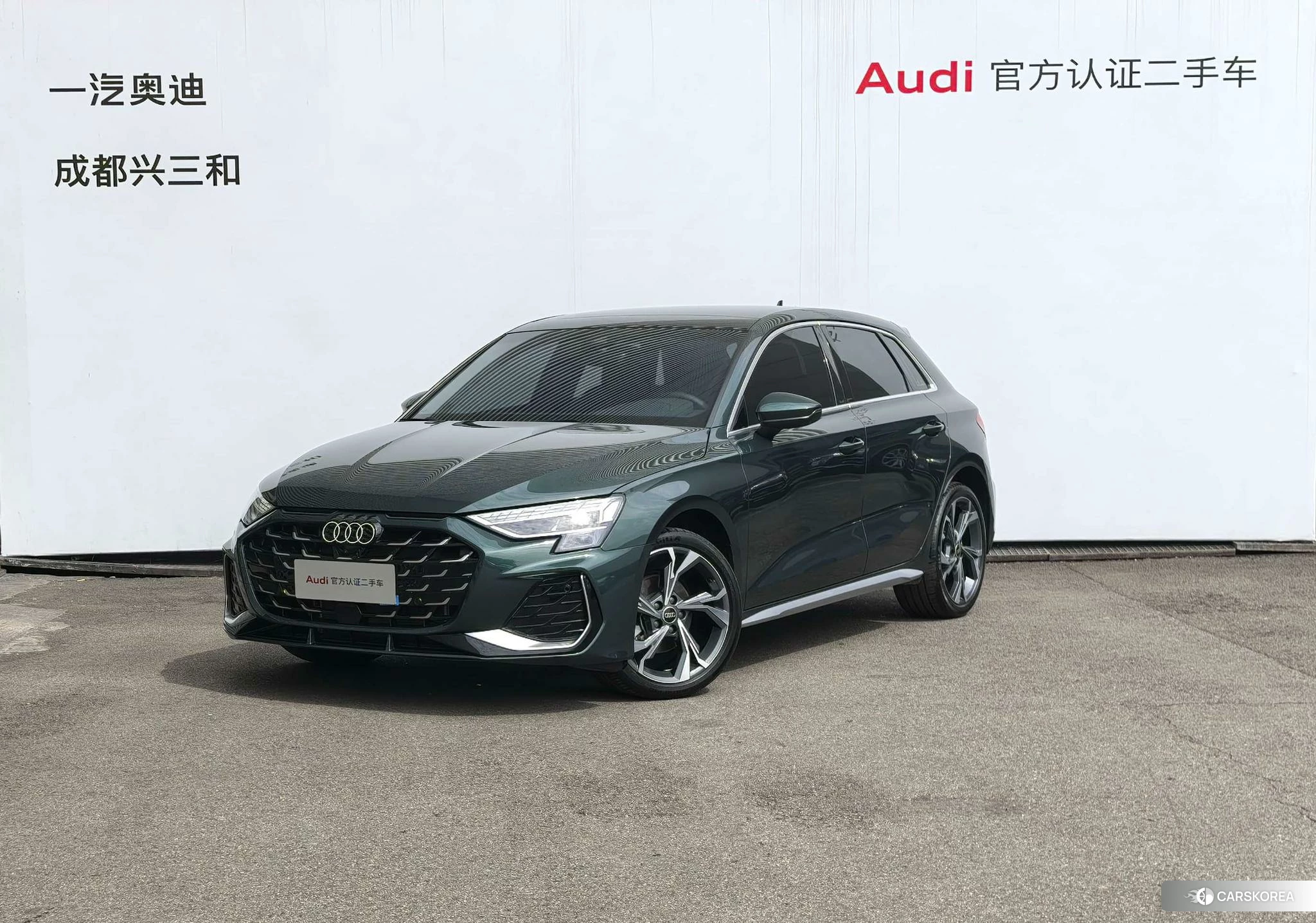 Audi A3 2024 Зеленый из Китая, фото 4