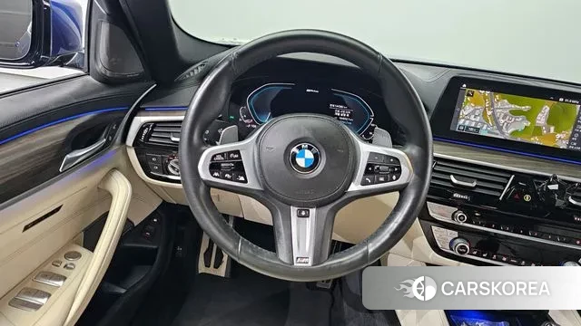 BMW 5 Series (G30) 2020 Синий из Кореи, фото 4