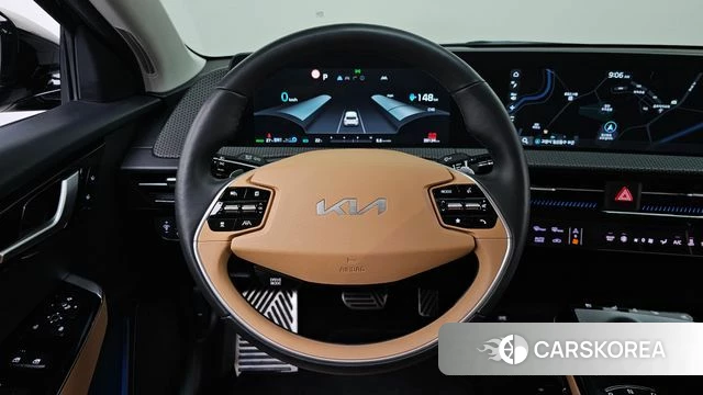 Kia EV6 2023 Черный из Кореи, фото 4