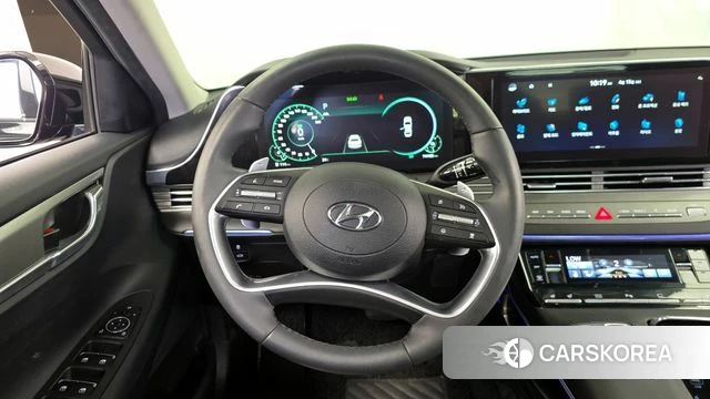 Hyundai The New Grandeur IG Hybrid 2022 Черный из Кореи, фото 4