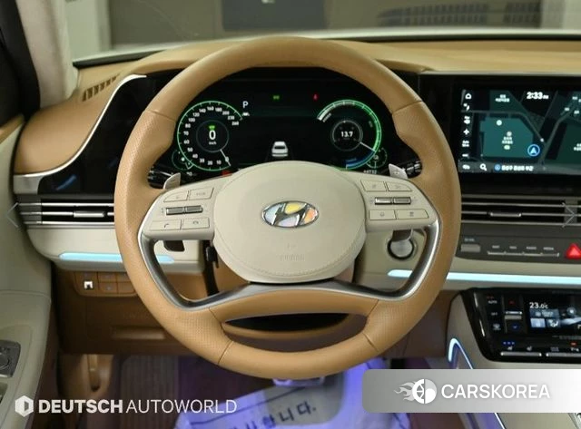 Hyundai The New Grandeur IG Hybrid 2022 Белый из Кореи, фото 4