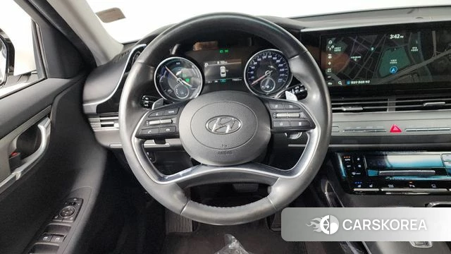 Hyundai The New Grandeur IG Hybrid 2020 Белый из Кореи, фото 4