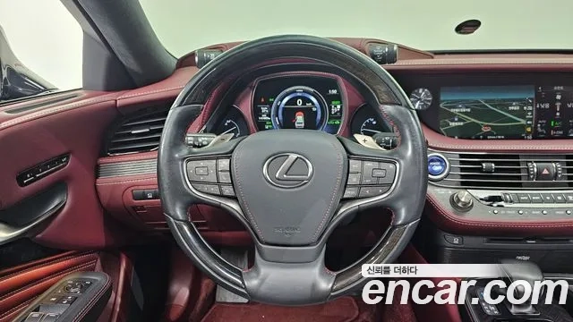 Lexus LS500h 5th generation 2018 Черный из Кореи, фото 4