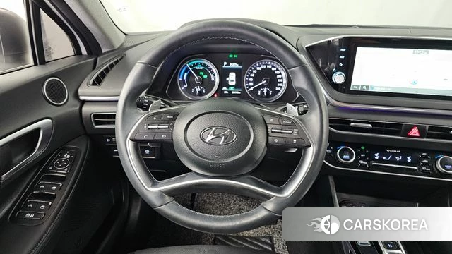Hyundai Sonata Hybrid (DN8) 2021 Белый из Кореи, фото 4
