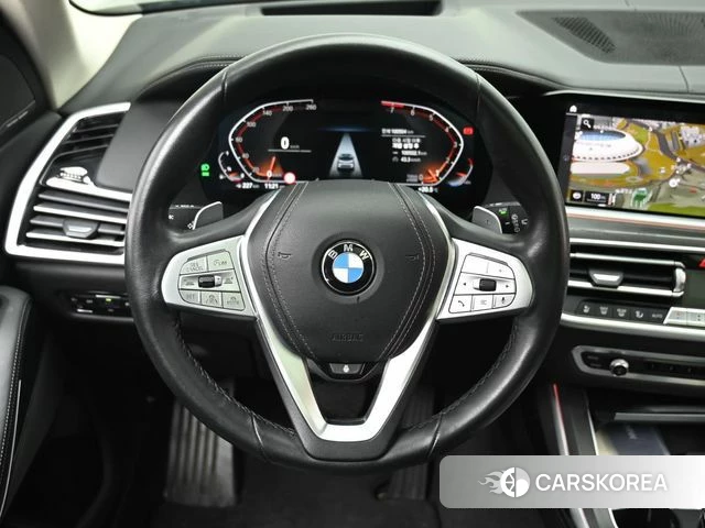 BMW X7 (G07) 2021 Черный из Кореи, фото 4