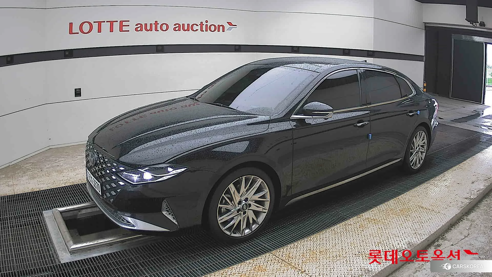 Hyundai Grandeur 2022 Midnight Black Pearl из Кореи, фото 4