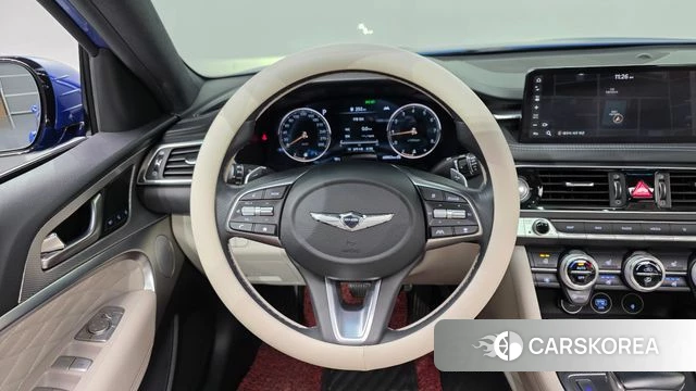 Genesis The New G70 2021 Синий из Кореи, фото 4