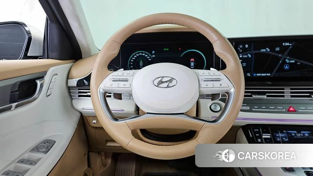 Hyundai The New Grandeur IG Hybrid 2020 Жемчужный цвет из Кореи, фото 4