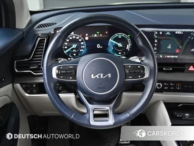 Kia Sportage 5th Generation Hybrid 2023 Серебристо-серый из Кореи, фото 4