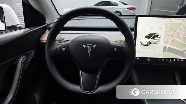 Tesla Model Y 2022 Белый из Кореи, фото 4
