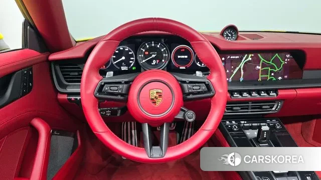 Porsche 911(992) 2023 Желтый из Кореи, фото 4