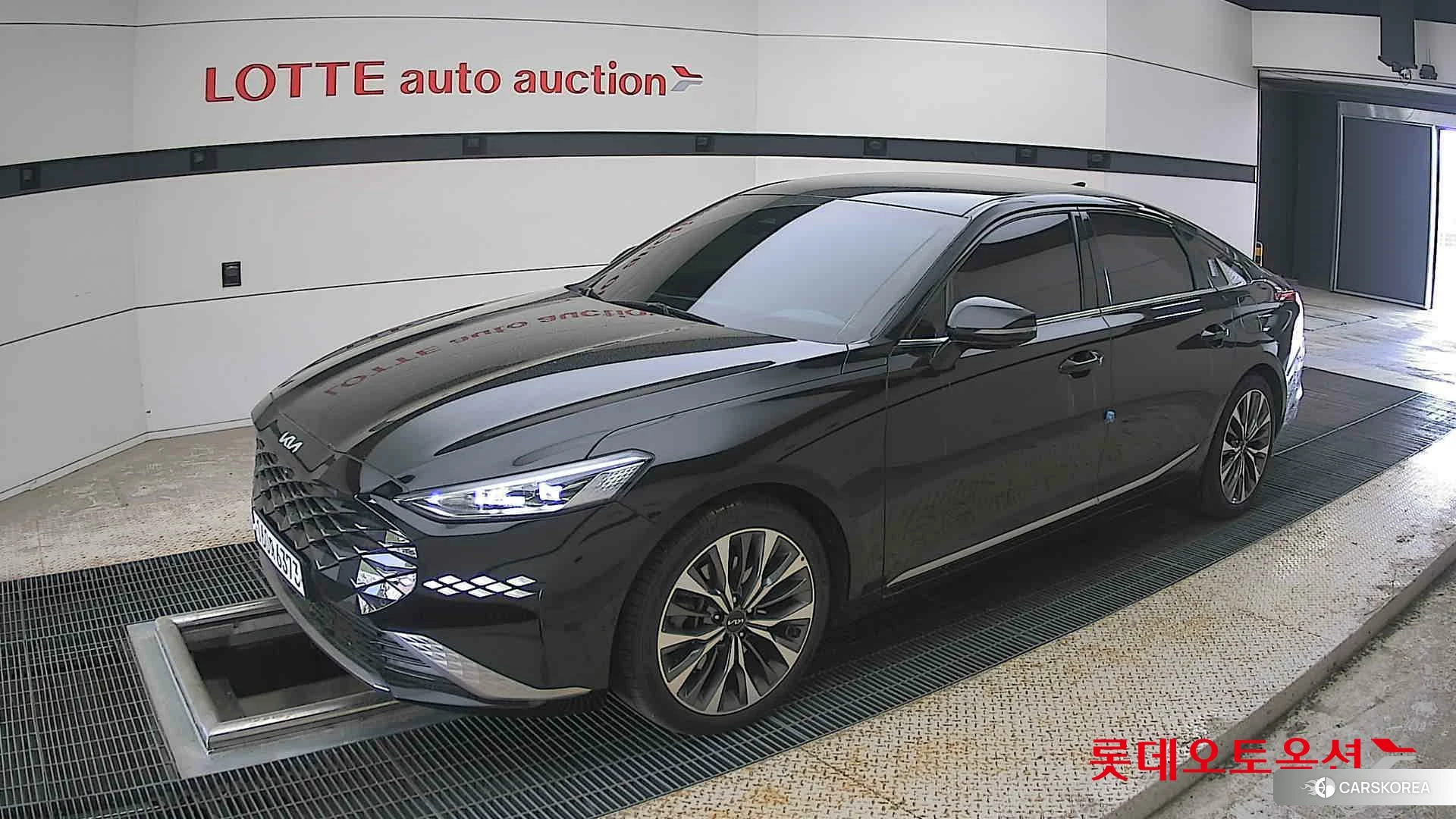 Kia K8 2022 Aurora Black Pearl из Кореи, фото 4