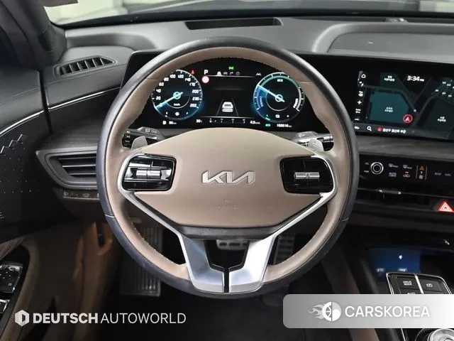 Kia K8 Hybrid 2021 Черный из Кореи, фото 4