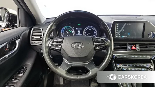 Hyundai Grandeur IG Hybrid 2018 Черный из Кореи, фото 4