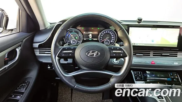 Hyundai The New Grandeur IG Hybrid 2021 Белый из Кореи, фото 4