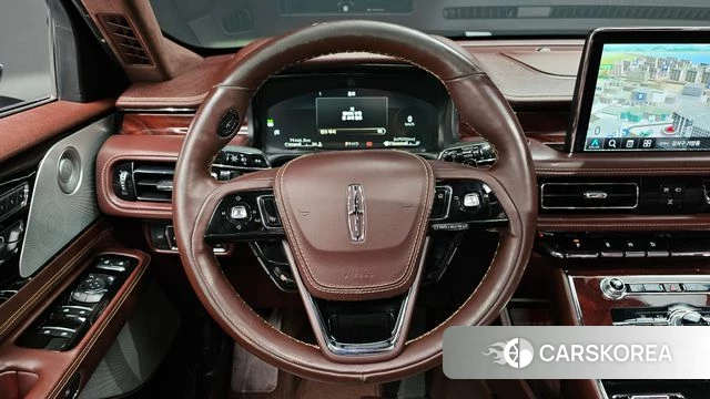 Lincoln Aviator 2nd generation 2021 Черный из Кореи, фото 4