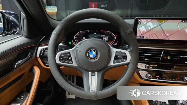 BMW 5 Series (G30) 2020 Черный из Кореи, фото 4