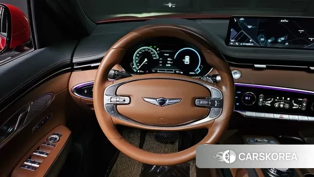 Genesis GV70 2021 Красный из Кореи, фото 4