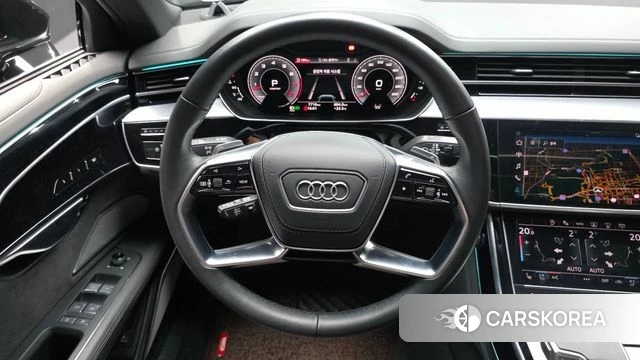 Audi A8 (D5) 2021 Черный из Кореи, фото 4