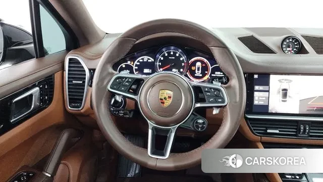 Porsche Cayenne (PO536) 2021 Черный из Кореи, фото 4