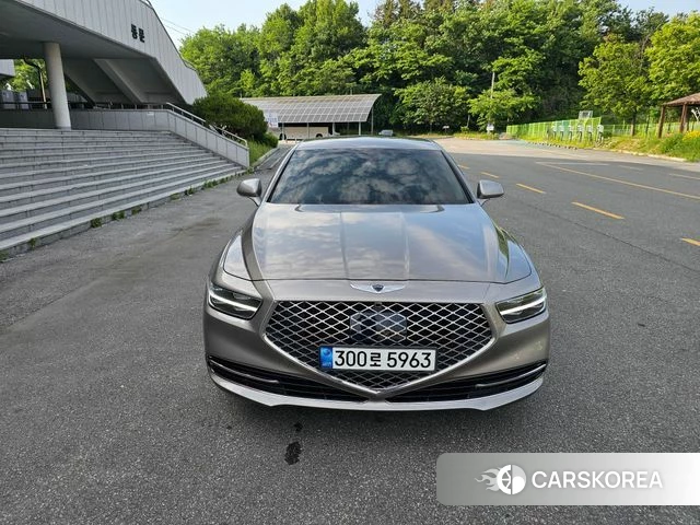 Genesis G90 2021 Песочный из Кореи, фото 4