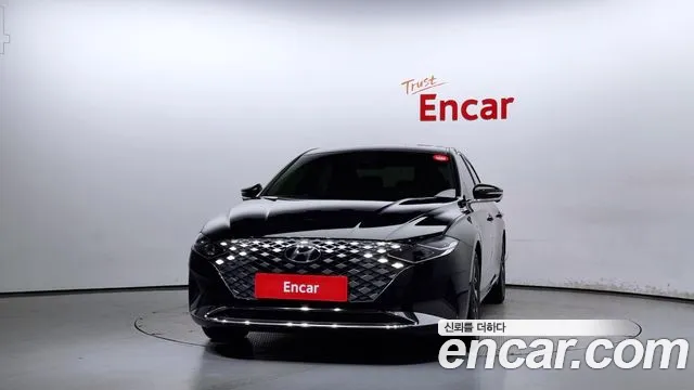 Hyundai The New Grandeur IG Hybrid 2021 Черный из Кореи, фото 4