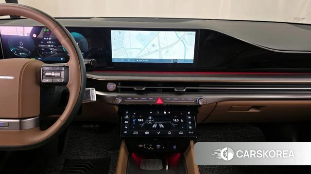 Hyundai Grandeur Hybrid (GN7) 2023 Черный из Кореи, фото 4