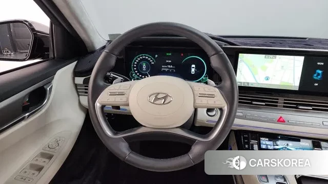 Hyundai The New Grandeur IG Hybrid 2022 Черный из Кореи, фото 4