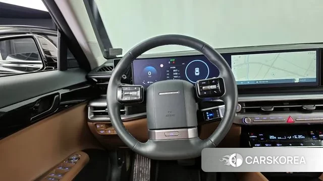 Hyundai Grandeur Hybrid (GN7) 2024 Черный из Кореи, фото 4