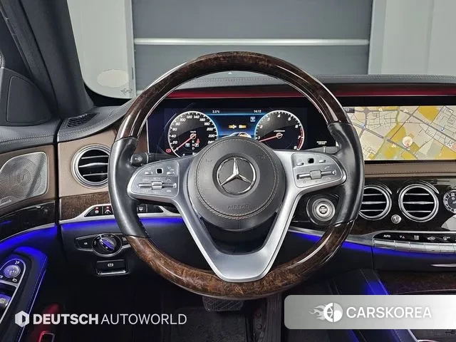 Mercedes-Benz S-Class W222 2020 Черный из Кореи, фото 4