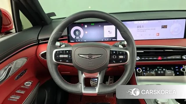 Genesis GV70 2024 Красный из Кореи, фото 4