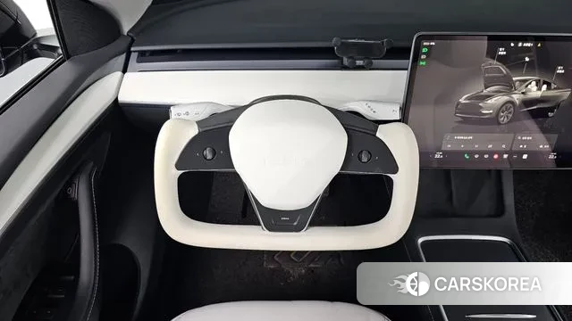 Tesla Model Y 2024 Черный из Кореи, фото 4