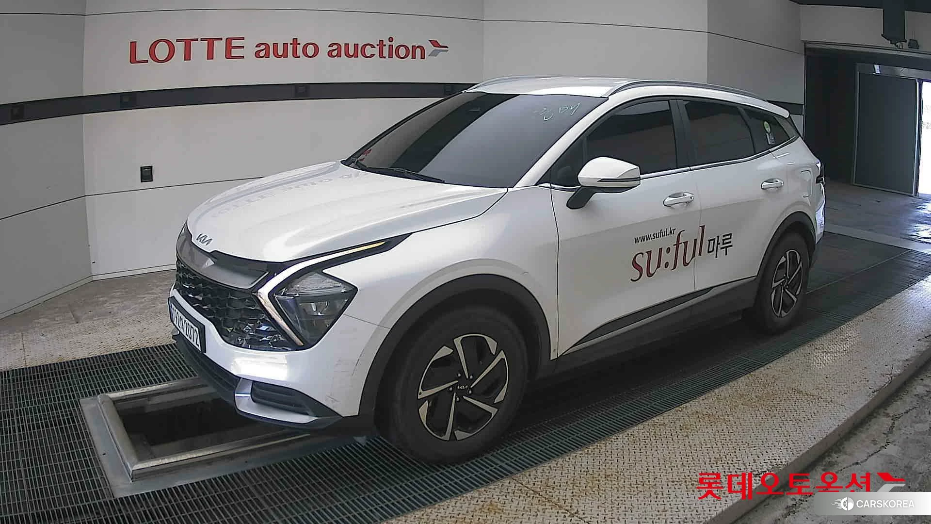 Kia Sportage Hybrid 2023 Snow White Pearl (optional) из Кореи, фото 4