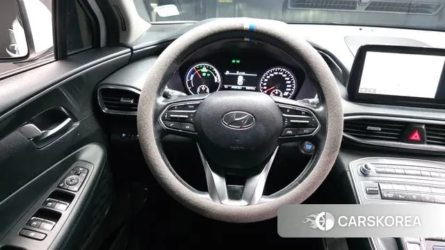 Hyundai The New Santa Fe 2021 Белый из Кореи, фото 4