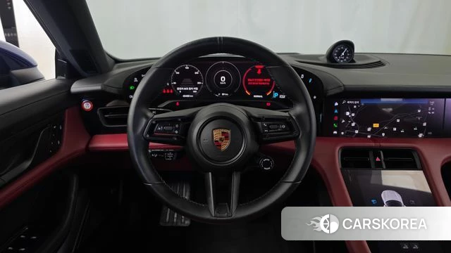 Porsche Taycan 2022 Синий из Кореи, фото 4